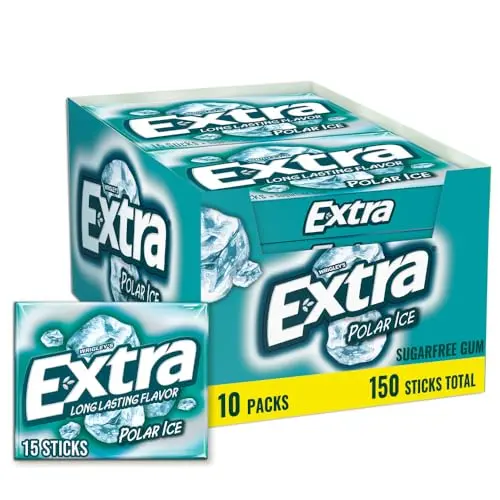 EXTRA Polar Ice sugar-free gum for long-lasting fresh breath