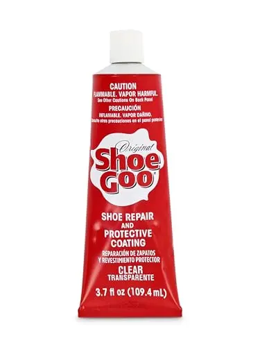 SOF SOLE Shoe Goo tube with clear adhesive for shoe soles