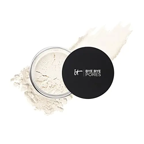 IT Cosmetics Bye Bye Pores loose setting powder in translucent shade