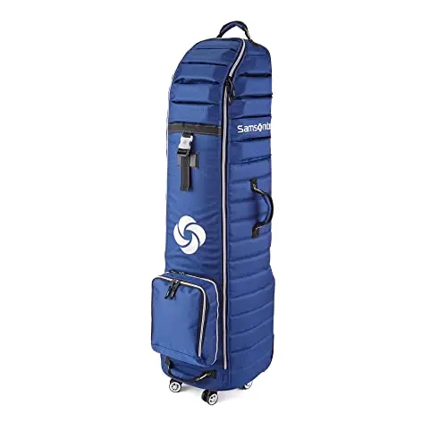 Samsonite premium quilted golf travel cover with spinner wheels