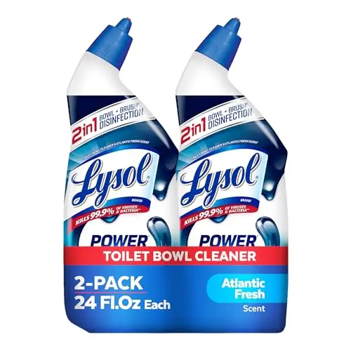Lysol Toilet Bowl Cleaner clinging gel bottle