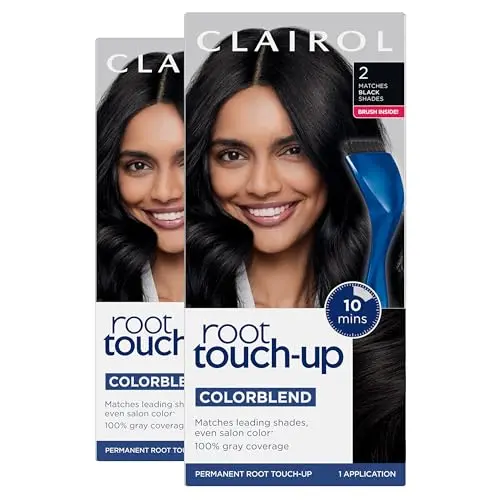 Clairol Root Touch-Up Black hair dye kit