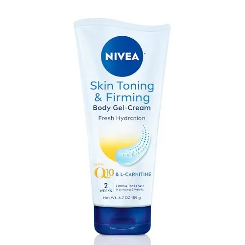 NIVEA Skin Firming and Toning Body Gel Cream tube
