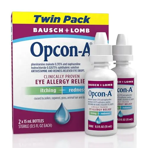 Opcon-A allergy eye drops for itchy, red eyes