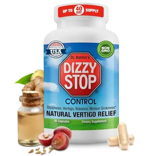 Dizzy Stop natural motion sickness relief capsules