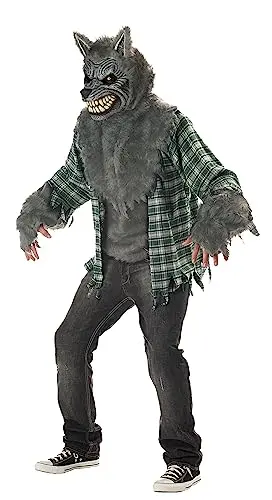 California Costumes werewolf costume with faux fur