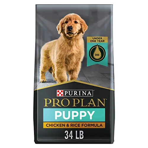 Purina Pro Plan High Protein Dry Puppy Food chicken and rice formula