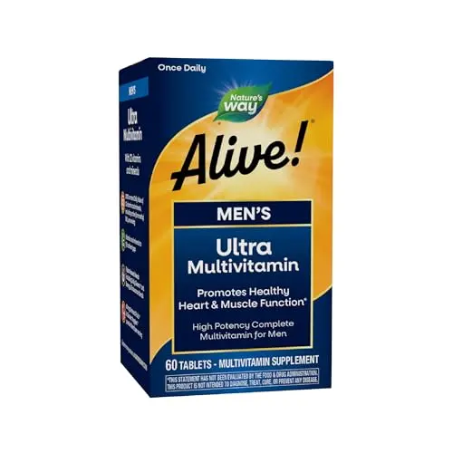 Nature's Way Alive! Men's Daily multivitamin bottle