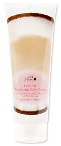100% PURE Nourishing Body Cream Coconut Lotion