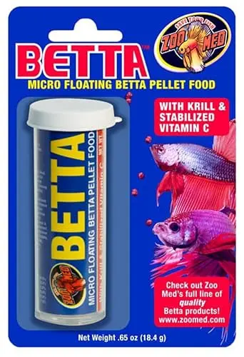 Zoo Med betta micro pellet fish food