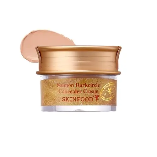 SKINFOOD Salmon Darkcircle Concealer Cream in jar packaging