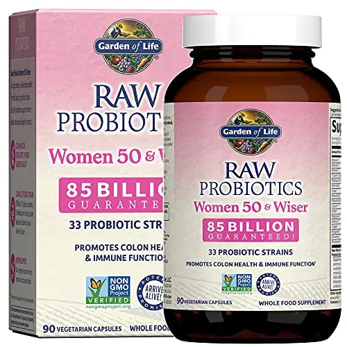 Garden of Life Raw Probiotics for Women Over 50 bottle