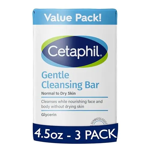 Cetaphil Gentle Cleansing Bar for dry and sensitive skin