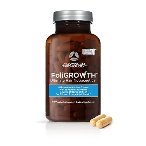 Advanced Trichology FoliGROWTH hair growth supplement capsules