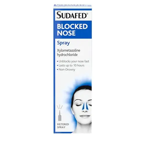 Sudafed Blocked Nose Spray for fast nasal relief