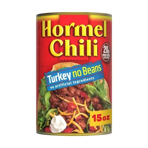 Hormel Turkey Chili No Beans canned