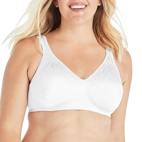 Playtex wireless bra with lift and support for elderly women