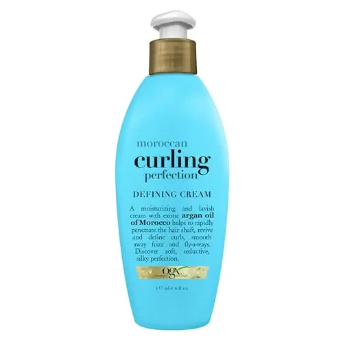 OGX Argan Oil of Morocco curling perfection defining cream bottle