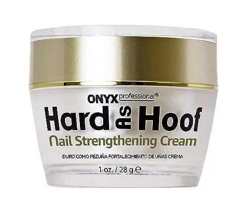 Onyx Professional Hard as Hoof Nail Strengthening Cream jar