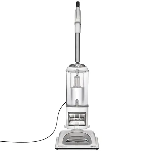 Shark Navigator Lift-Away vacuum cleaning pet hair from corners and edges