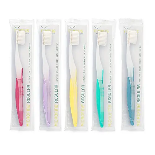 NIMBUS extra soft manual toothbrush with microfine tapered bristles