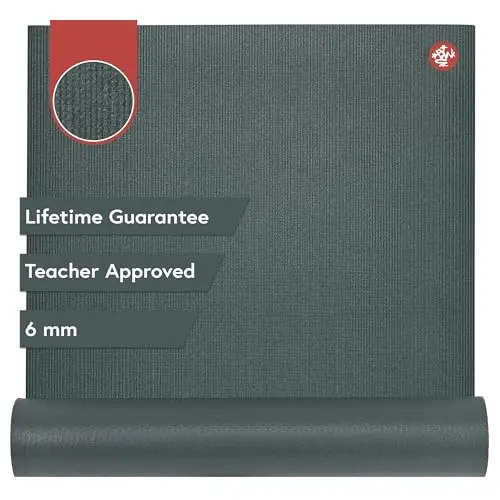 Manduka Pro Yoga Mat in black sage color