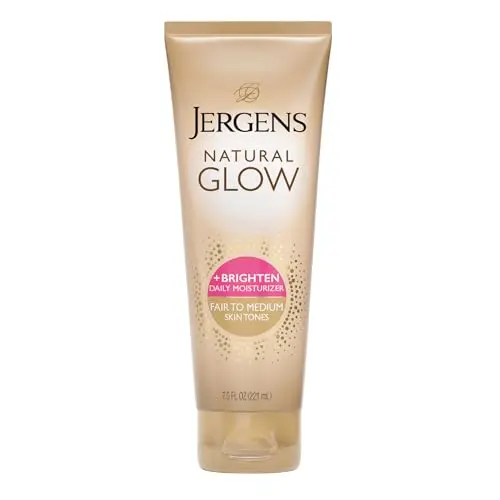 Jergens Natural Glow Self Tanner lotion for fair to medium skin