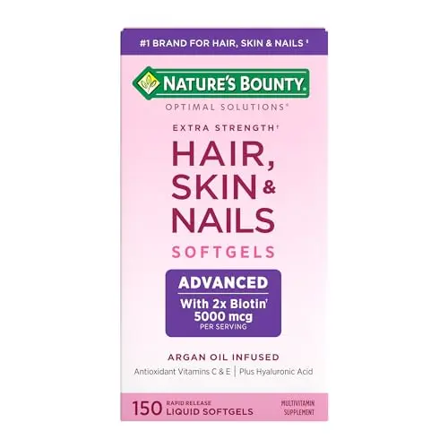 Nature's Bounty hair skin and nails softgel vitamins