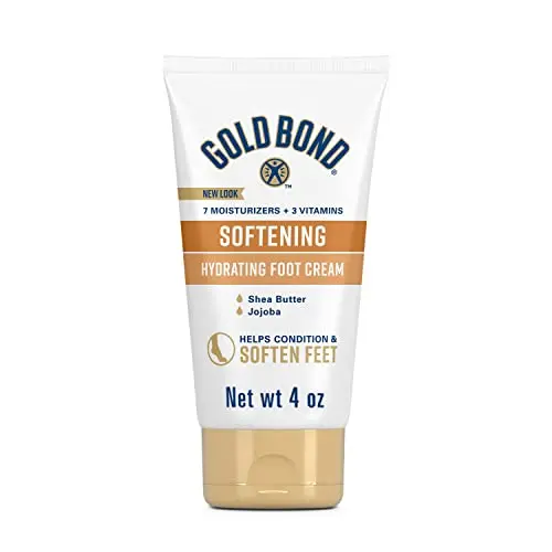 Gold Bond Softening Foot Cream with shea butter in tube
