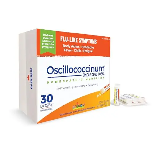 Boiron Oscillococcinum homeopathic flu relief pellets