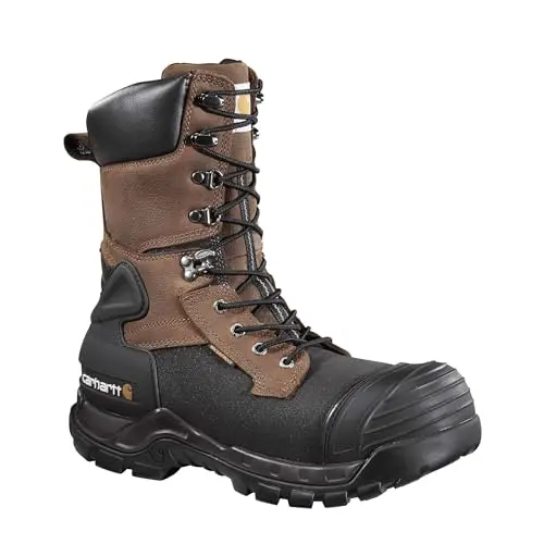 Carhartt men's waterproof insulated pac boot with composite toe