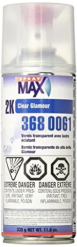 SPRAY MAX 2K glamour high gloss aerosol clear coat