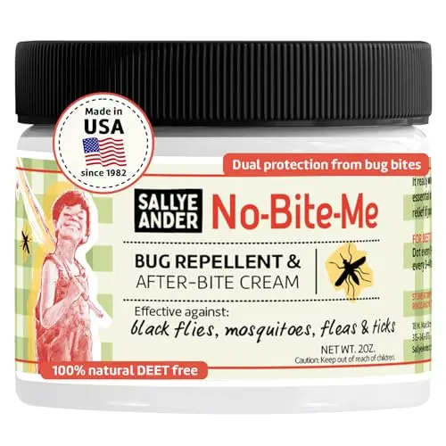 SALLYEANDER No Bite Me all-natural bug repellent and anti-itch cream