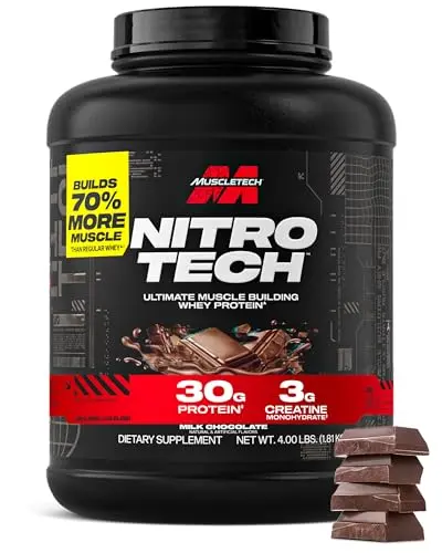 MuscleTech Nitro-Tech Whey Protein Powder