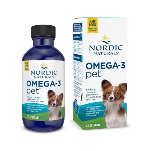 Nordic Naturals omega-3 liquid for small dogs and cats