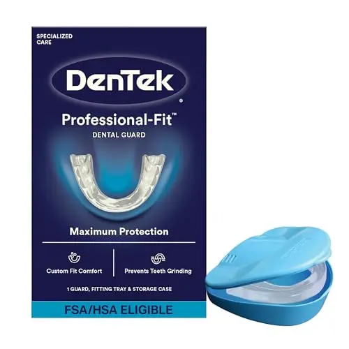 DenTek professional-fit dental guard for nighttime teeth grinding
