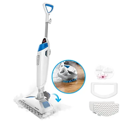 Bissell Power Fresh Steam Mop sanitizing laminate floor