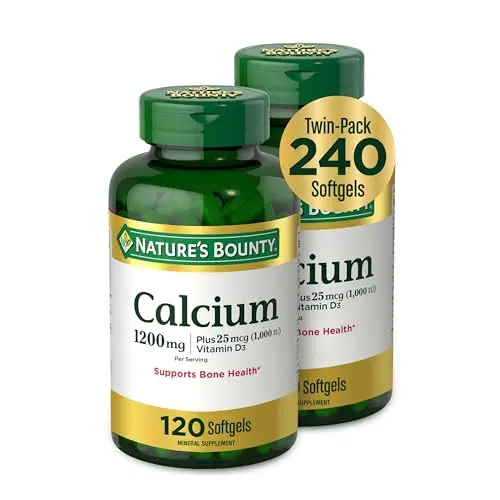 Nature's Bounty calcium softgels with vitamin D3