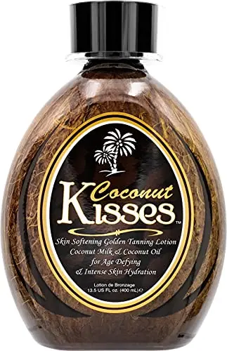 Ed Hardy Coconut Kisses Golden Tanning Lotion bottle