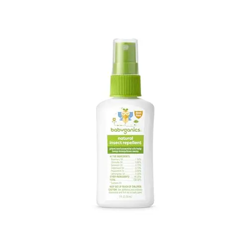 Babyganics natural insect repellent spray with plant-based oils