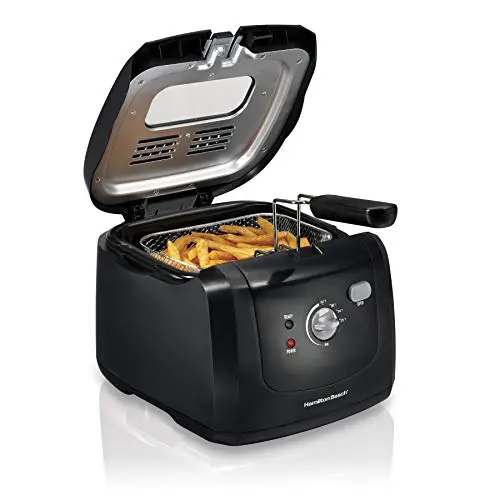 Hamilton Beach cool touch deep fryer with viewing window