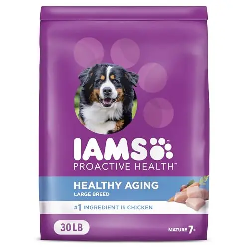 IAMS Proactive Health Senior dry dog food with real chicken