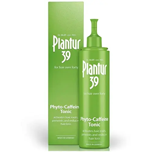Plantur 39 Phyto Caffeine Tonic bottle with applicator