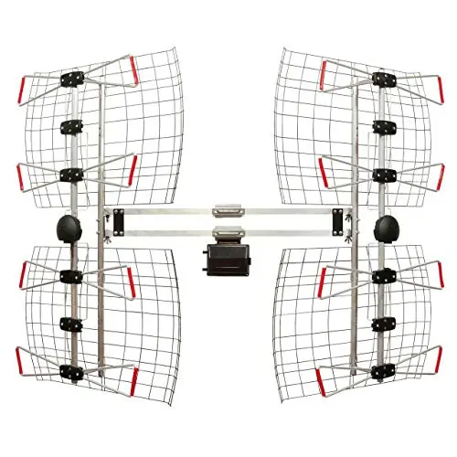 Antennas Direct 8-element bowtie outdoor TV antenna with reflectors