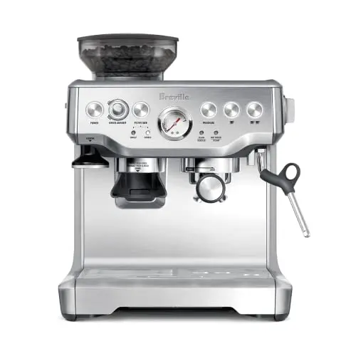 Breville Barista Express espresso machine with integrated grinder