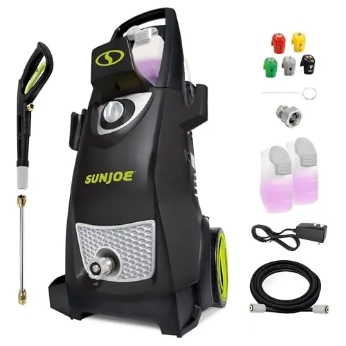 Sun Joe SPX3000 electric pressure washer with dual soap tanks
