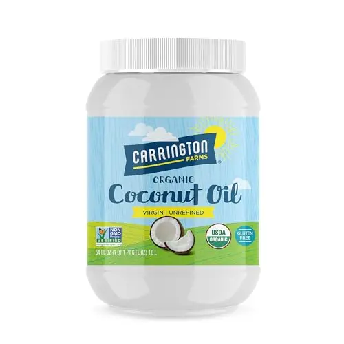 Carrington Farms Organic Virgin Coconut Oil jar