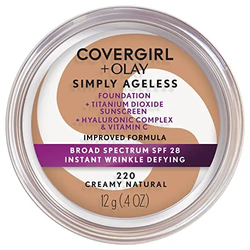 CoverGirl Olay Simply Ageless cream foundation compact