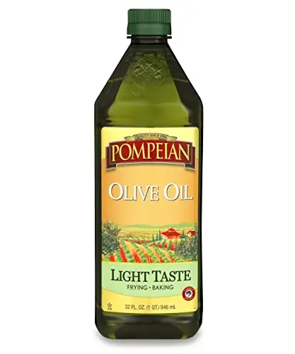 Pompeian Light Taste Olive Oil in a 32oz bottle