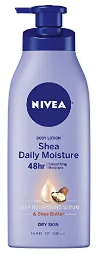 NIVEA Shea Nourish Body Lotion pump bottle